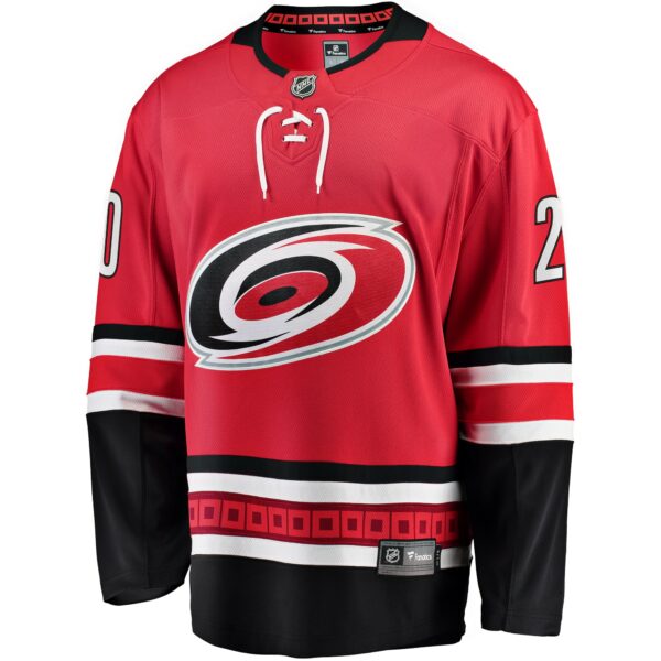 Men’s Carolina Hurricanes Sebastian Aho Fanatics Branded Red Alternate Breakaway Player Jersey