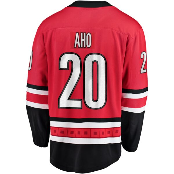 Men’s Carolina Hurricanes Sebastian Aho Fanatics Branded Red Alternate Breakaway Player Jersey