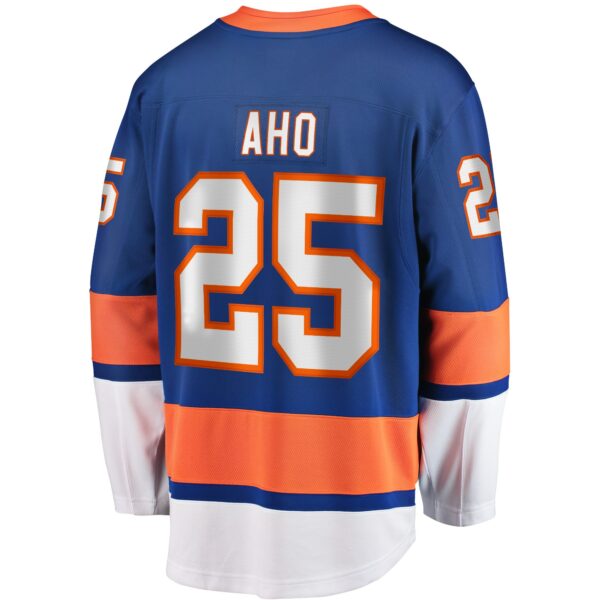 Men’s New York Islanders Sebastian Aho Fanatics Branded Royal Home Breakaway Player Jersey