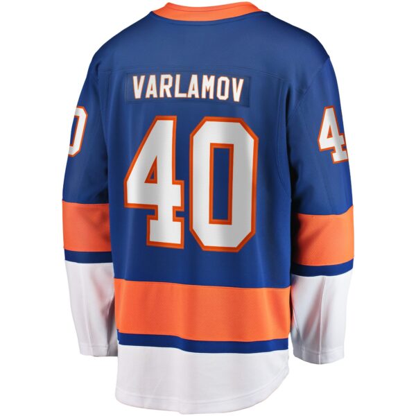 Men’s New York Islanders Semyon Varlamov Fanatics Branded Royal Replica Player Jersey