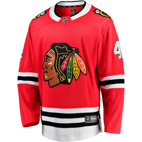 Men’s Chicago Blackhawks Seth Jones Fanatics Branded Red Home Breakaway Player Jersey