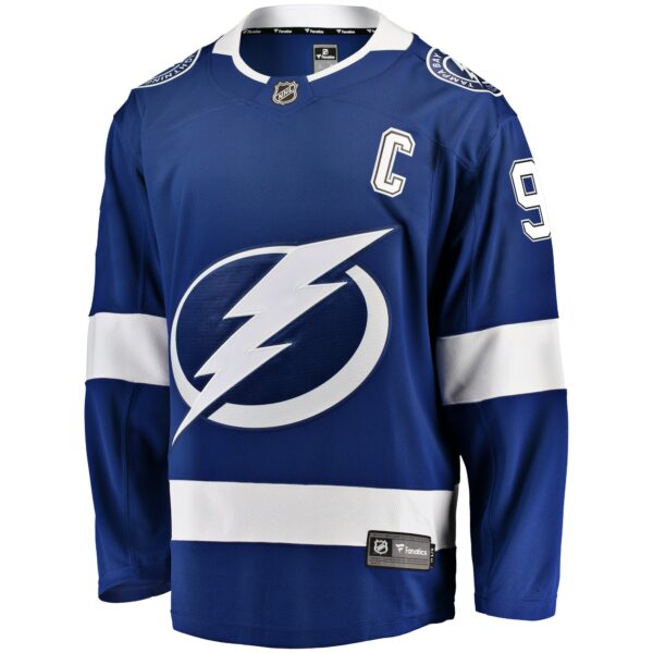 Men’s Tampa Bay Lightning Steven Stamkos Fanatics Branded Blue Breakaway Player Jersey