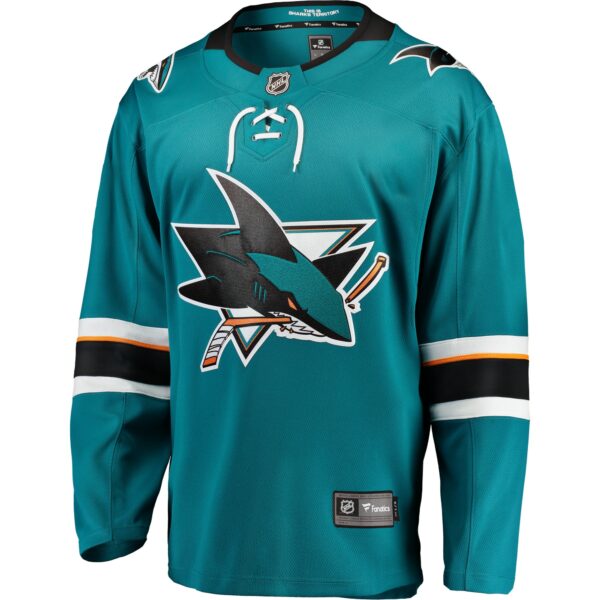 Men’s San Jose Sharks Fanatics Branded Teal Breakaway Home Jersey