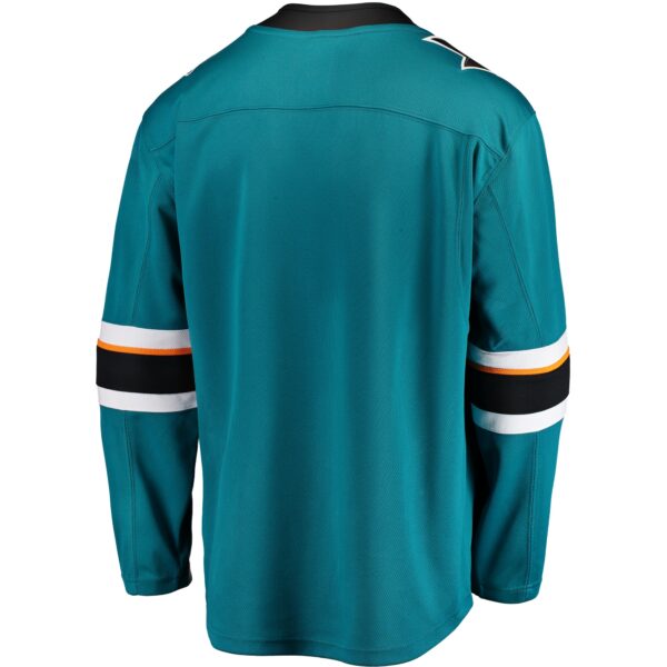 Men’s San Jose Sharks Fanatics Branded Teal Breakaway Home Jersey