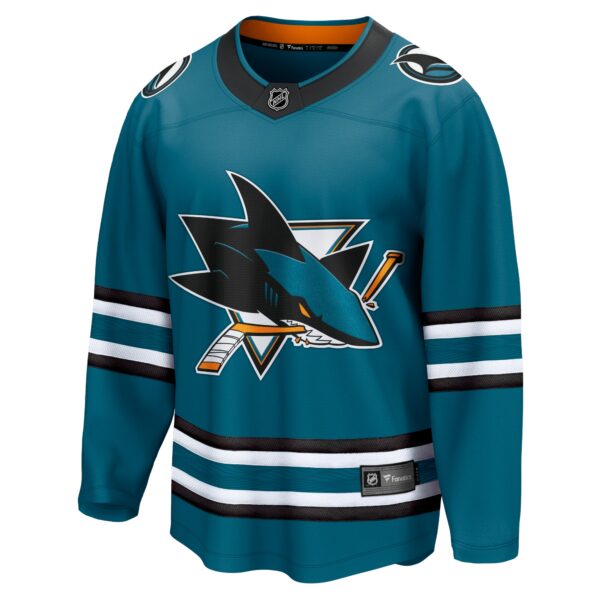 Men’s San Jose Sharks Fanatics Branded Teal Home Breakaway Jersey