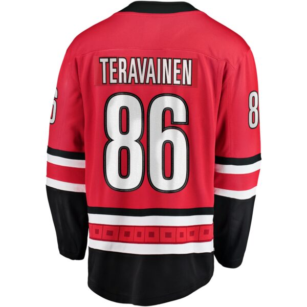 Men’s Carolina Hurricanes Teuvo Teravainen Fanatics Branded Red Alternate Breakaway Player Jersey