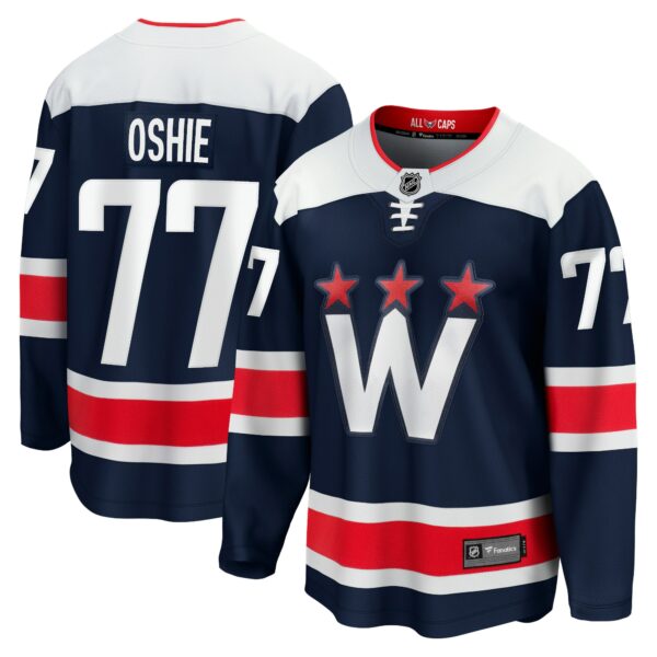 Men’s Washington Capitals TJ Oshie Fanatics Branded Navy Alternate Premier Breakaway Player Jersey