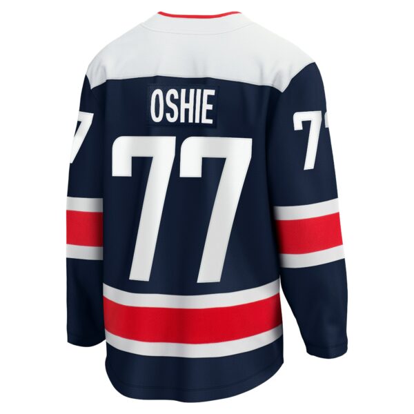 Men’s Washington Capitals TJ Oshie Fanatics Branded Navy Alternate Premier Breakaway Player Jersey