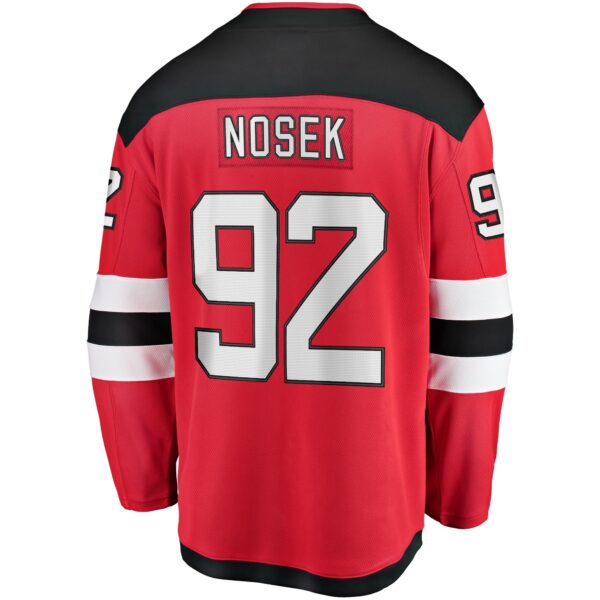 Men’s New Jersey Devils Tomas Nosek Fanatics Branded Red Home Breakaway Jersey