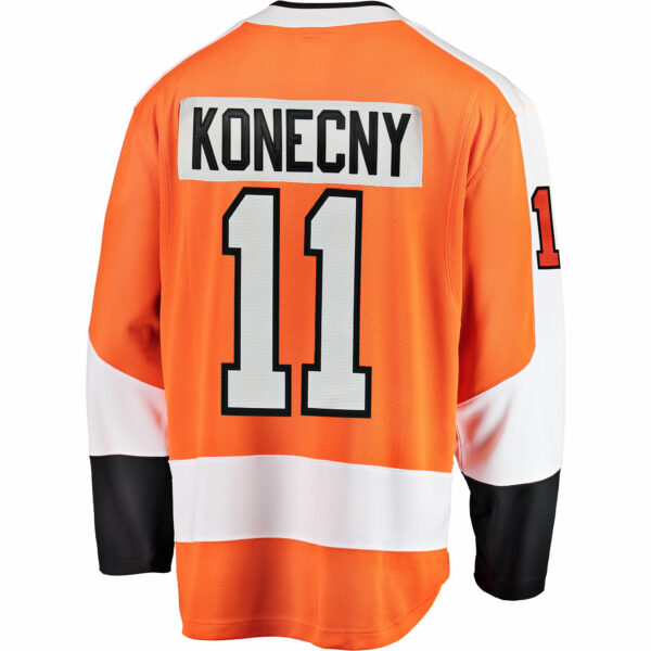 Men’s Philadelphia Flyers Travis Konecny Fanatics Branded Orange Breakaway Player Jersey