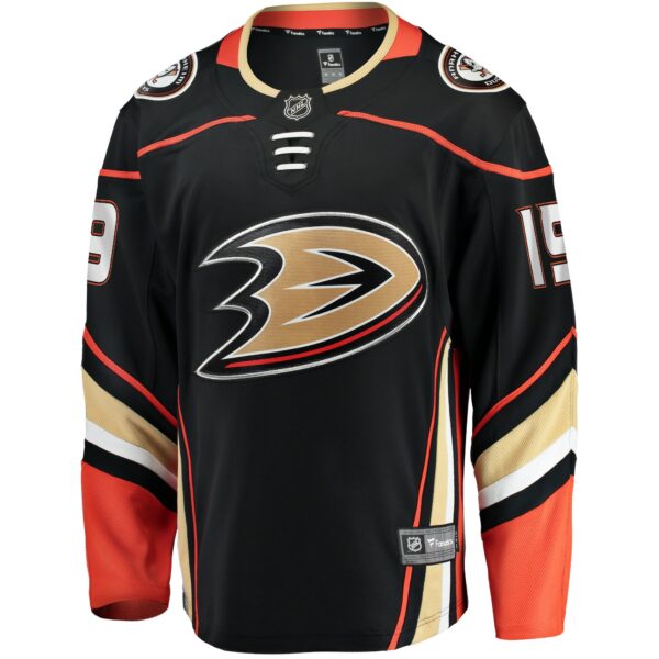 Men’s Anaheim Ducks Troy Terry Fanatics Branded Black Home Team Breakaway Player Jersey