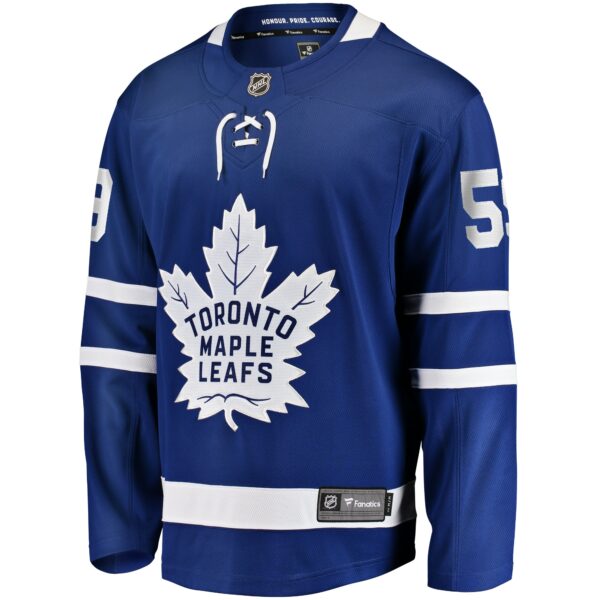 Men’s Toronto Maple Leafs Tyler Bertuzzi Fanatics Branded Blue Home Breakaway Jersey