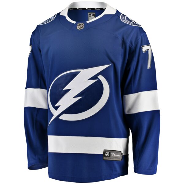 Men’s Tampa Bay Lightning Victor Hedman Fanatics Branded Blue Home Premier Breakaway Player Jersey