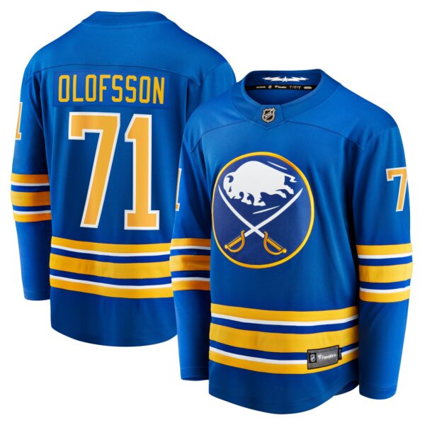 Men’s Buffalo Sabres Victor Olofsson Fanatics Branded Royal Breakaway Player Jersey