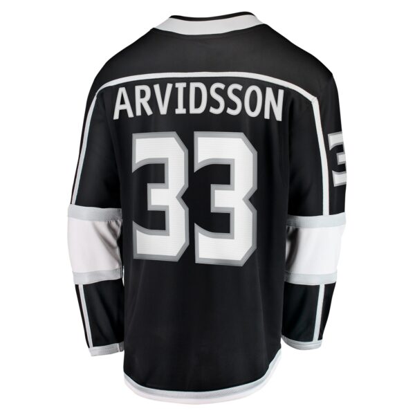 Men’s Los Angeles Kings Viktor Arvidsson Fanatics Branded Black Home Breakaway Player Jersey