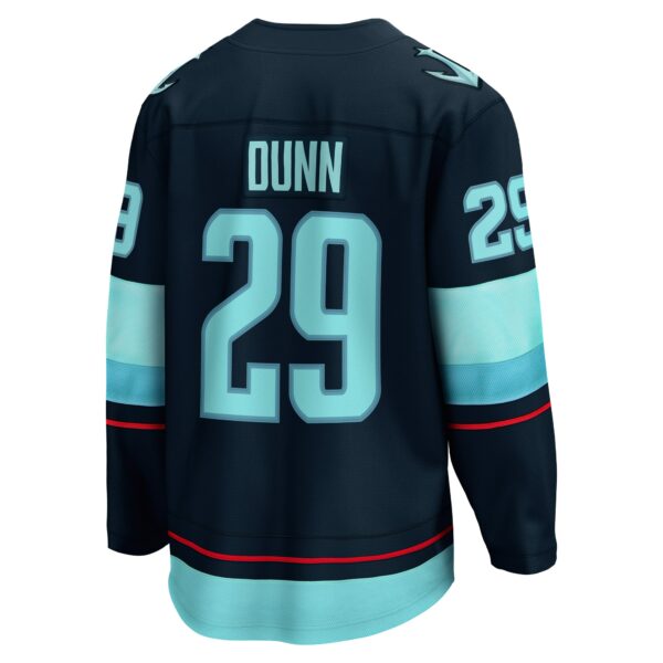 Men’s Seattle Kraken Vince Dunn Fanatics Branded Deep Sea Blue Home Breakaway Player Jersey