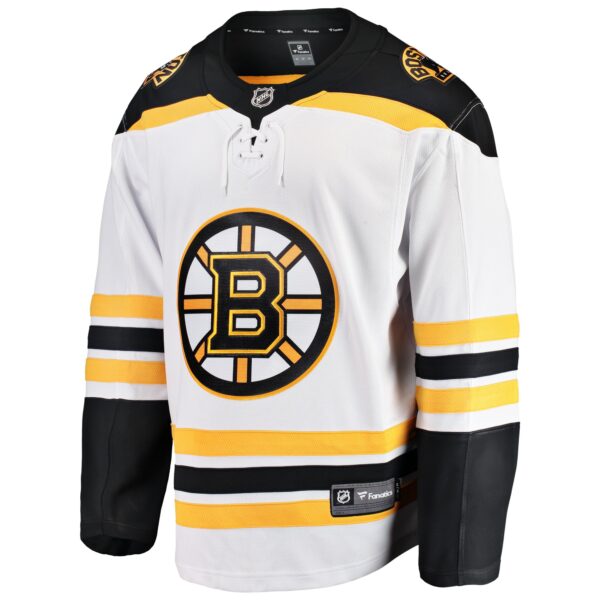 Men’s Boston Bruins Fanatics Branded White Breakaway Away Jersey