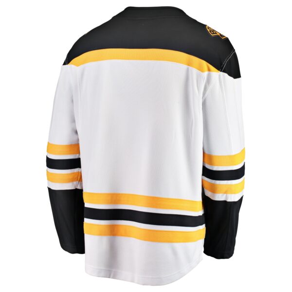 Men’s Boston Bruins Fanatics Branded White Breakaway Away Jersey