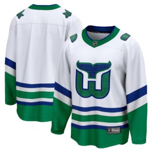 Men's Carolina Hurricanes Fanatics Branded White Whalers Premier Breakaway Jersey