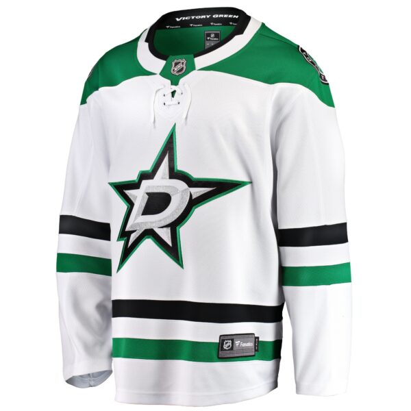 Men’s Dallas Stars Fanatics Branded White Breakaway Away Jersey