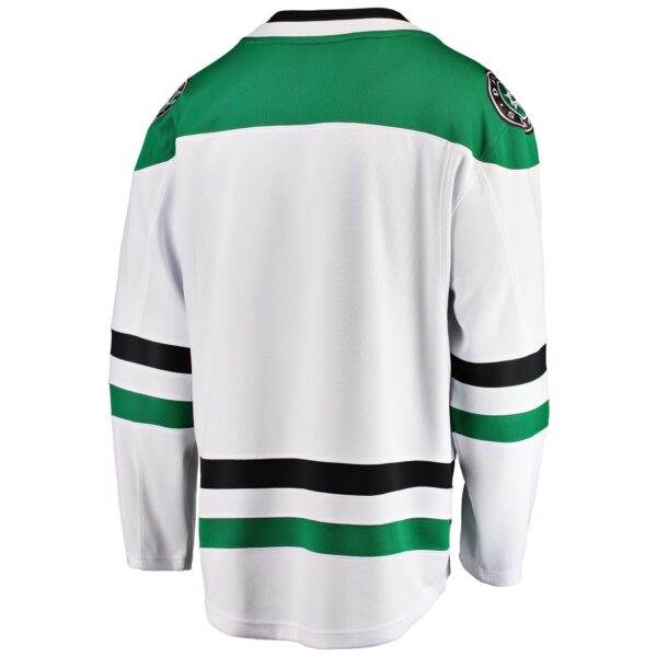 Men’s Dallas Stars Fanatics Branded White Breakaway Away Jersey