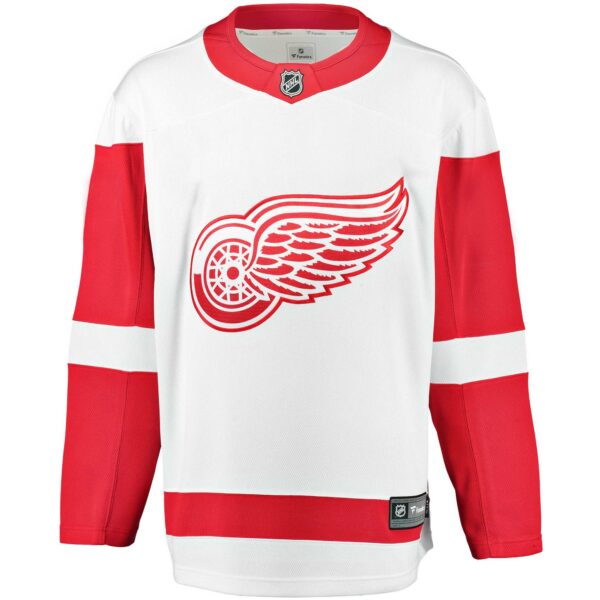 Men’s Detroit Red Wings Fanatics Branded White Breakaway Away Jersey