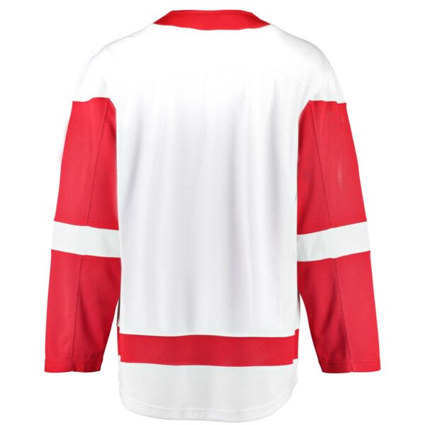 Men’s Detroit Red Wings Fanatics Branded White Breakaway Away Jersey