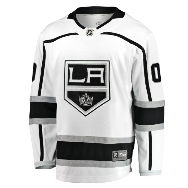 Men’s Los Angeles Kings Fanatics Branded White Away Breakaway Custom Jersey