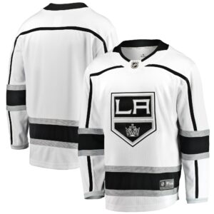 Men's Los Angeles Kings Fanatics Branded White Breakaway Away Jersey