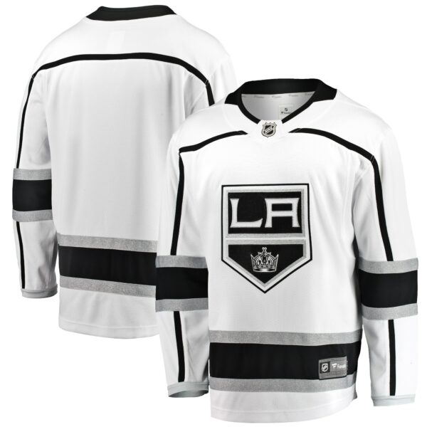 Men’s Los Angeles Kings Fanatics Branded White Breakaway Away Jersey