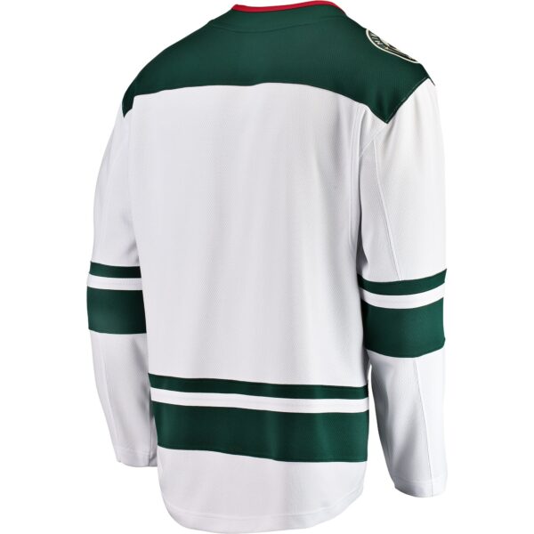 Men’s Minnesota Wild Fanatics Branded White Breakaway Away Jersey