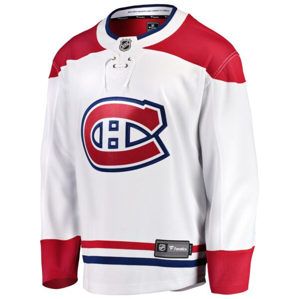 Men’s Montreal Canadiens Fanatics Branded White Breakaway Away Jersey