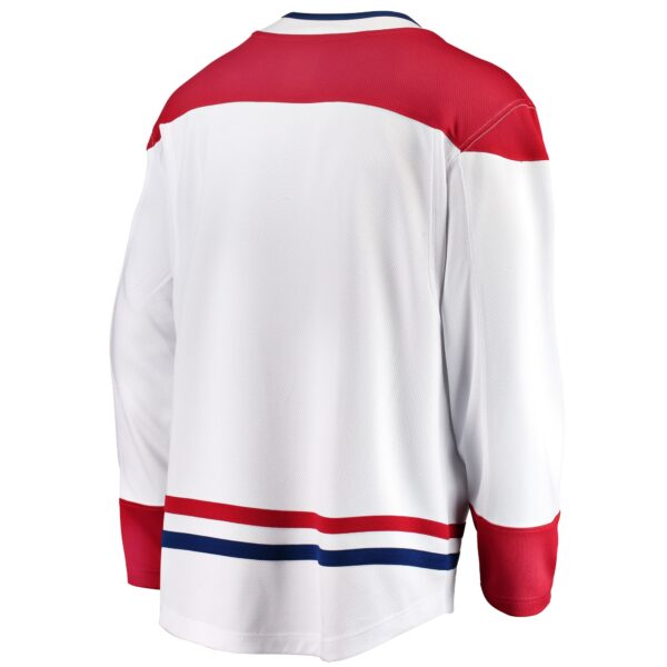 Men’s Montreal Canadiens Fanatics Branded White Breakaway Away Jersey