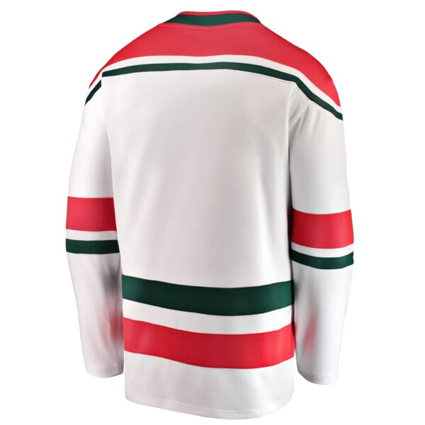 Men’s New Jersey Devils Fanatics Branded White Alternate Breakaway Jersey