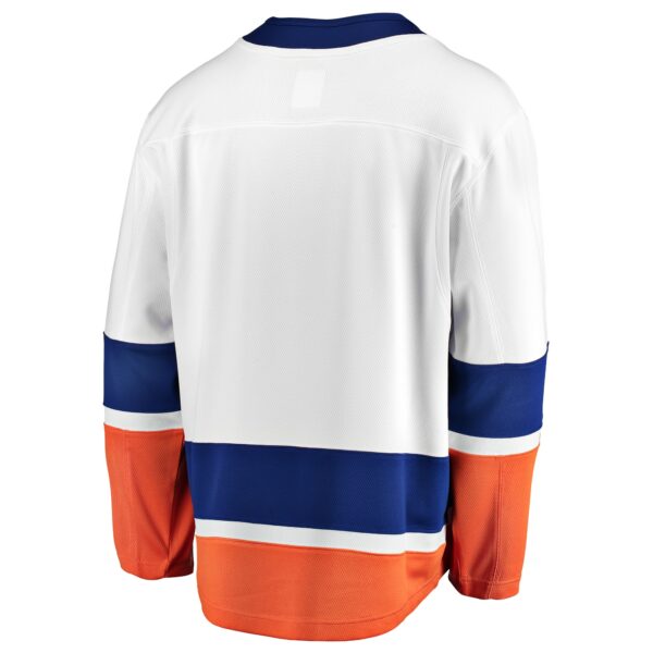 Men’s New York Islanders Fanatics Branded White Breakaway Away Jersey