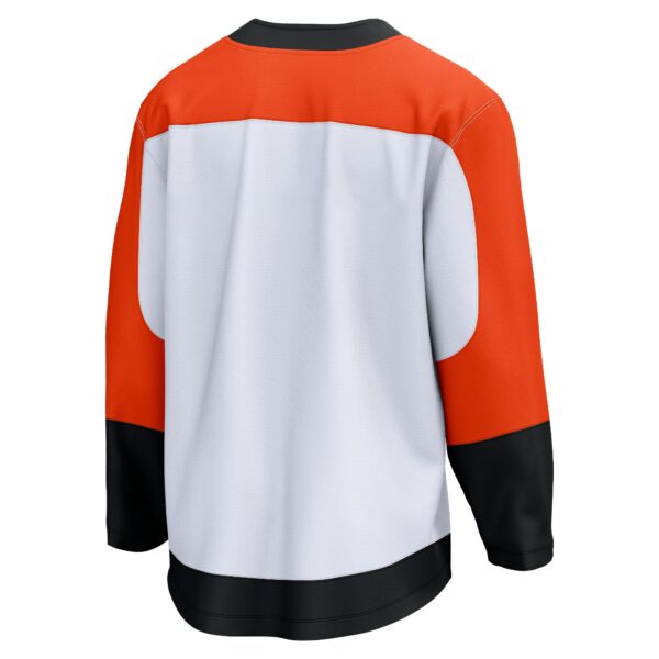 Men’s Philadelphia Flyers Fanatics Branded White Away Premier Breakaway Jersey