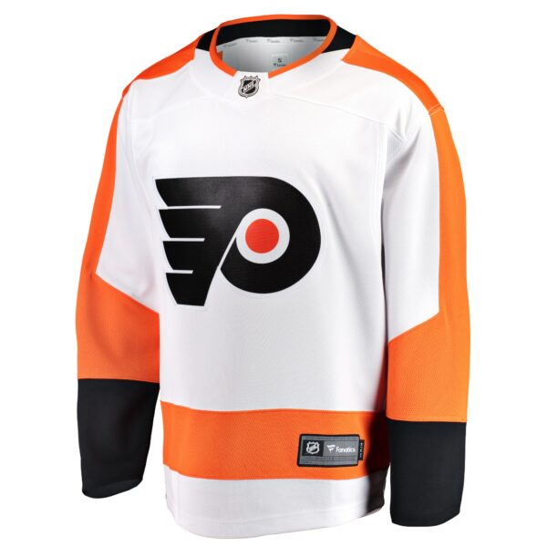 Men’s Philadelphia Flyers Fanatics Branded White Breakaway Away Jersey