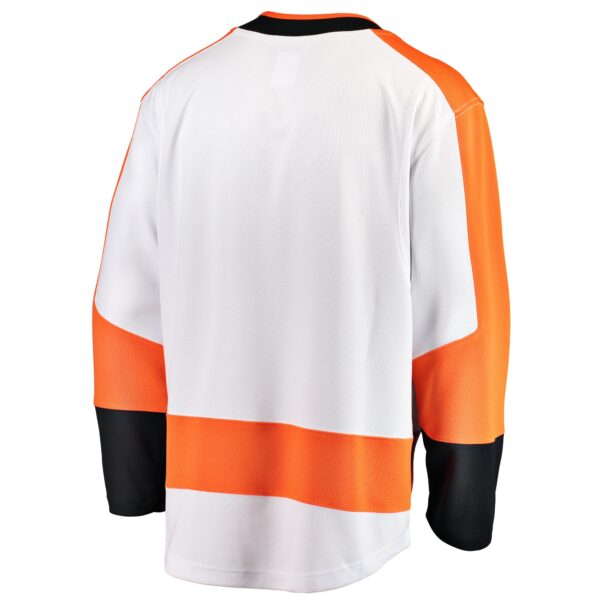 Men’s Philadelphia Flyers Fanatics Branded White Breakaway Away Jersey