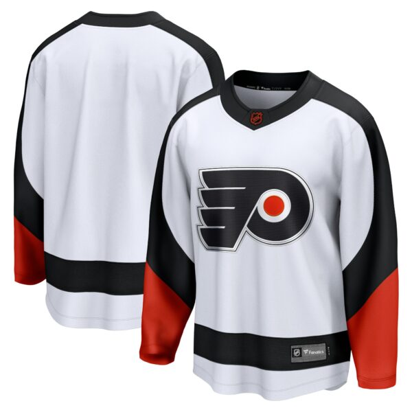 Men’s Philadelphia Flyers Fanatics Branded White Special Edition 2.0 Breakaway Blank Jersey