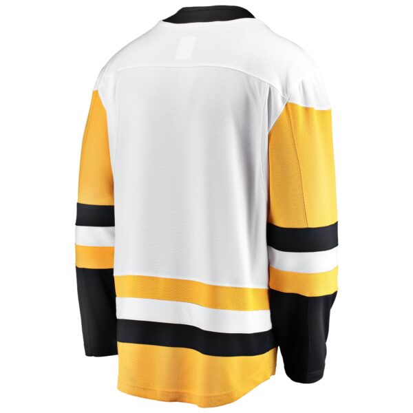 Men’s Pittsburgh Penguins Fanatics Branded White Breakaway Away Jersey