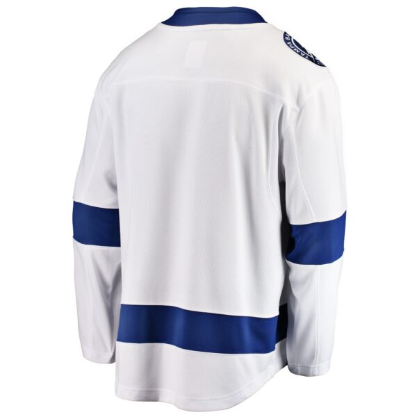 Men’s Tampa Bay Lightning Fanatics Branded White Breakaway Away Jersey