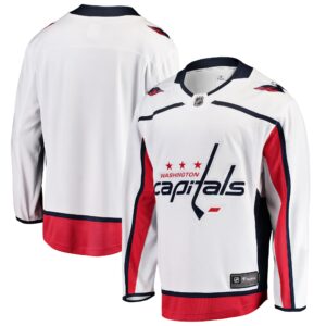 Men's Washington Capitals Fanatics Branded White Breakaway Away Jersey