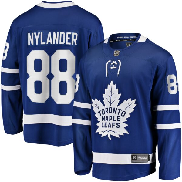 Men’s Toronto Maple Leafs William Nylander Fanatics Branded Blue Home Breakaway Player Jersey