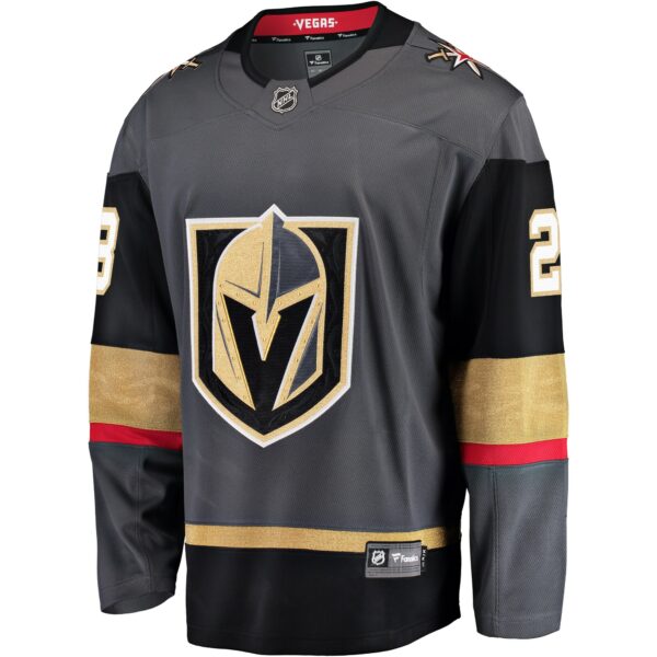 Men’s Vegas Golden Knights William Carrier Gray Alternate Breakaway Player Jersey