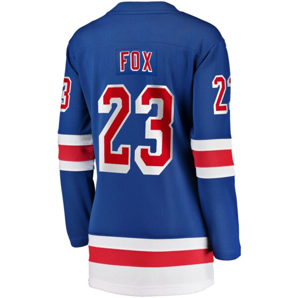 Women’s New York Rangers Adam Fox Fanatics Branded Blue Home Breakaway Jersey