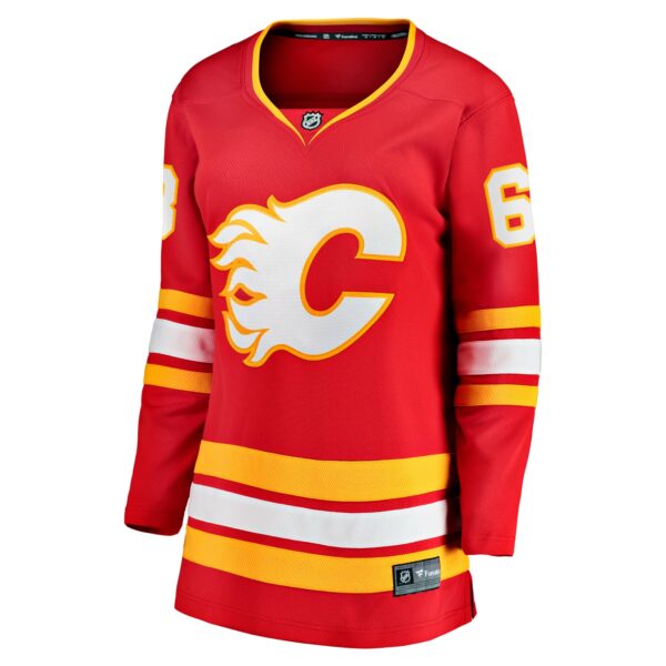 Women’s Calgary Flames Adam Ruzicka Fanatics Branded Red Home Breakaway Player Jersey