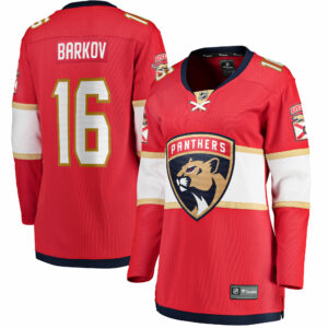 Women's Florida Panthers Aleksander Barkov Fanatics Branded Red Home Breakaway Player Jersey