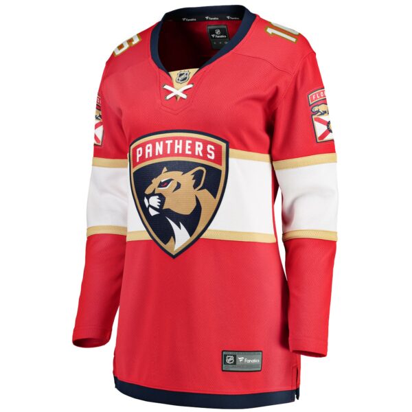 Women’s Florida Panthers Aleksander Barkov Fanatics Branded Red Home Breakaway Player Jersey