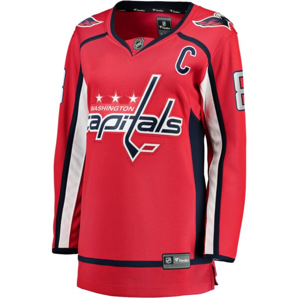 Women’s Washington Capitals Alexander Ovechkin Fanatics Branded Red Home Breakaway Player Jersey