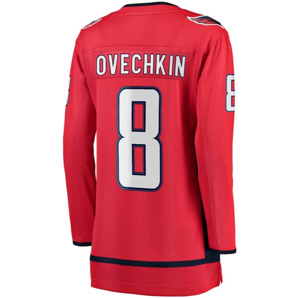 Women’s Washington Capitals Alexander Ovechkin Fanatics Branded Red Home Breakaway Player Jersey